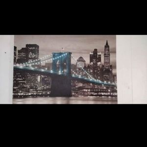 City Nigh Life Canvas Picture